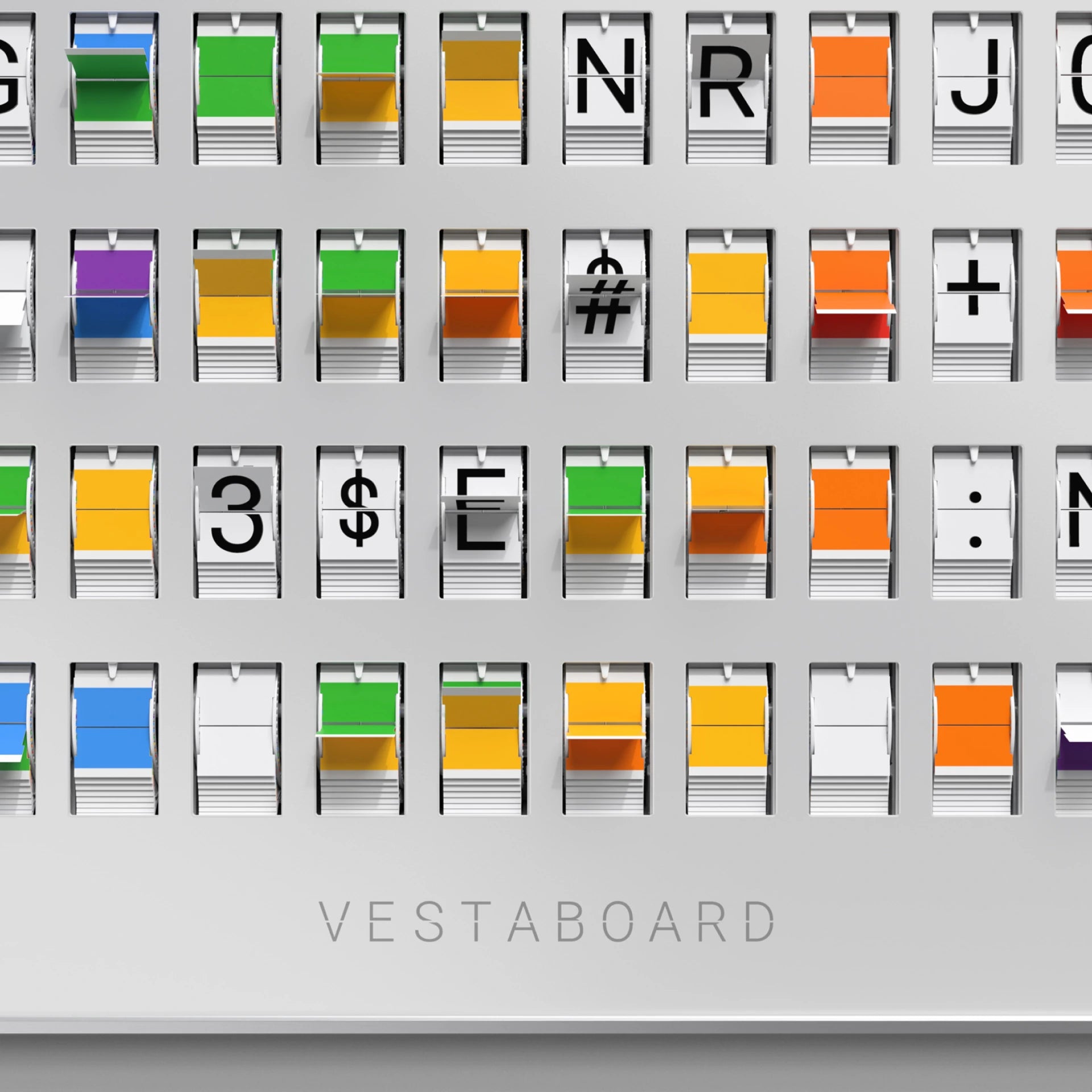 Vestaboard White